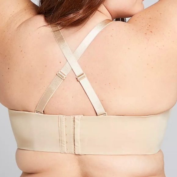 Cacique Lightly Lined Multi Way Strapless Bra 40K - Picture 14 of 16